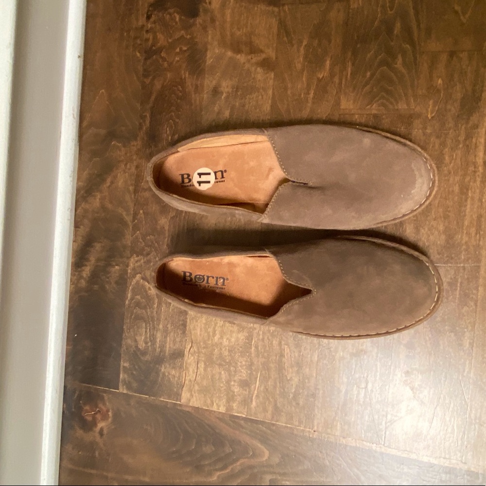 Born Mens Shoes. Worn once. Size 11.